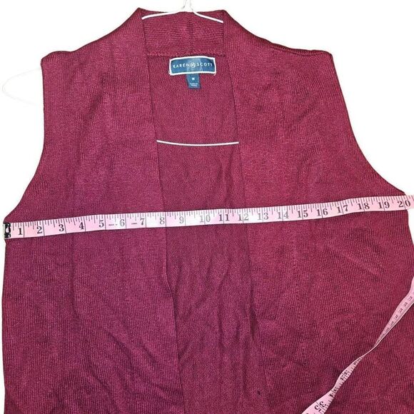 Karen Scott Women's Sweater Vest M - Picture 7 of 10